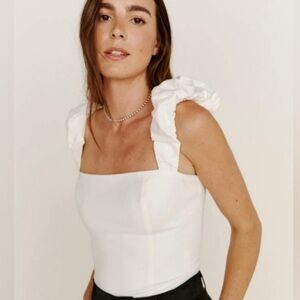 Reformation White Top